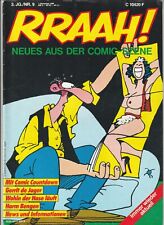 ✪ RRAAH! #3/1989, Sackmann & Hörndl COMIC-MAGAZIN *Comics