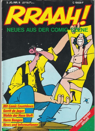 Rraah 1989 sackmann - rraah!, #3/1989,