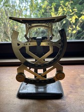 Briefwaage Alt Vintage Antik Jugendstil Messing Schmuckwaage Grammwaage Deko