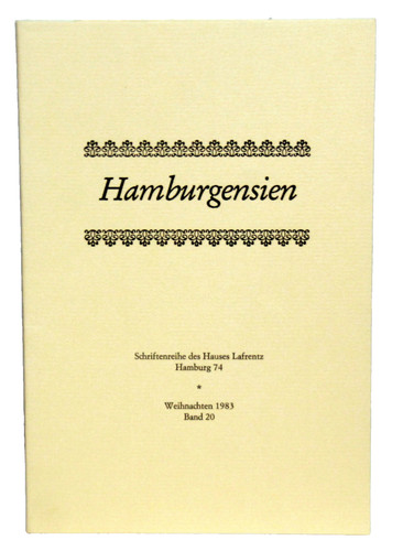 Hamburgensien band - band, /