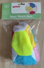 Meshball Spielball aufblasbar ca.30cm Softball Fußball Kinderball Spielzeug Neu