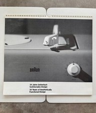 Braun Design Kalender 1989 Jo Klatt Kalender  34 Jahre Design Dieter Rams