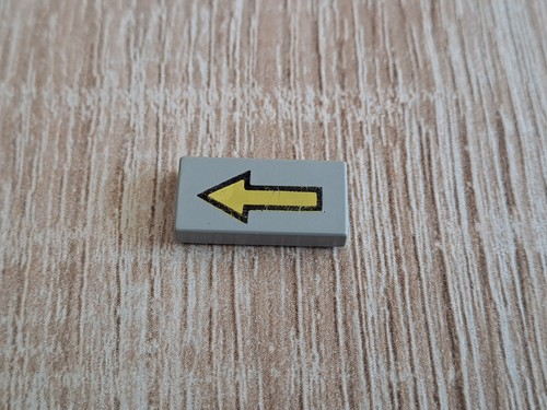 Lego 3069 fliese 1x2 - fliese, mit