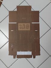 PapierTiger 10 Stück Karteikasten Box Streifen A6 Kartonage braun gebraucht