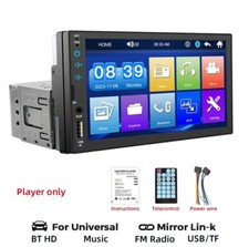 Autoradio Bluetooth 1din Mp5