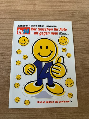 Aufkleber sticker tv14 - sticker, auto