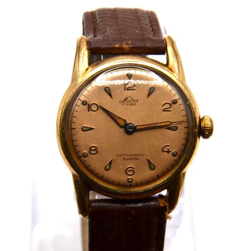 Vintage armbanduhr nostra 17 - vintage,