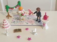 Playmobil HOCHZEITSPAAR,BRAUTPAAR  mit Hochzeits- TORTE Zubehör Konvolut