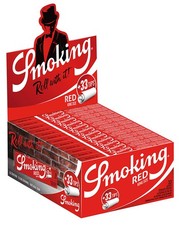 Box smoking red papers - (24x),