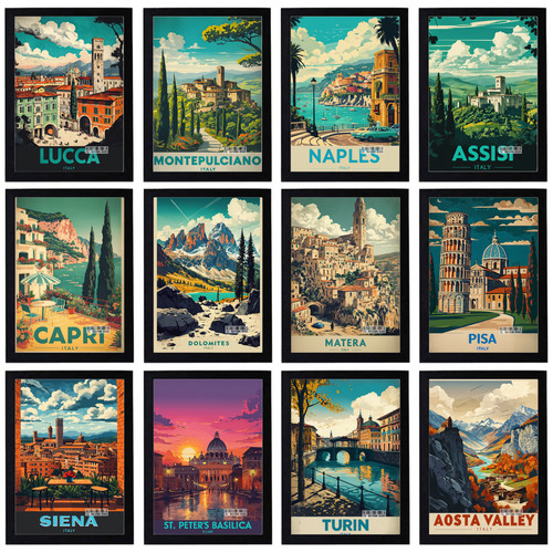 Vintage urlaub reise poster - reise,