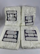 4x 6er Royal Tisch Set Decken 40x120cm Flohmarkt Ladenauflösung Restposten,