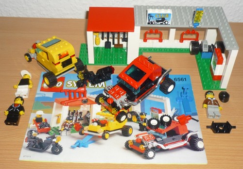 Lego city 6561 autowerkstatt - city,