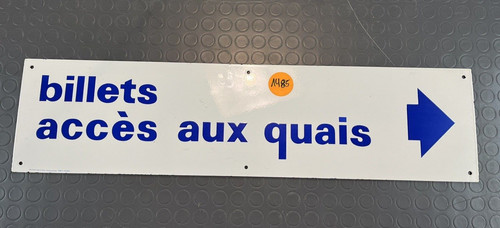 Billets emailschild - ,