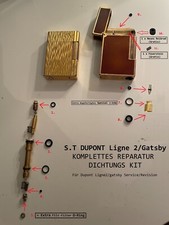 Dupont Feuerzeug Ligne 2 / Gatsby Dichtung Service/Revision KiT