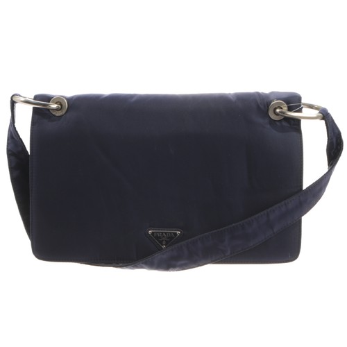 Prada schultertasche blau gut - blau,