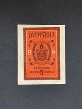 Reklame Papiertüte OVERSTOLZ