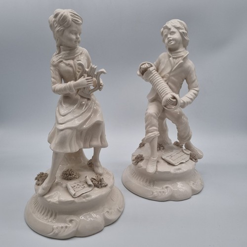 Capodimonte porzellan musiker - porzellan,