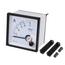AC 0-40A Analog Amperemeteranzeige Ampere Strom Meter SJ-72 1,5% Toleranz
