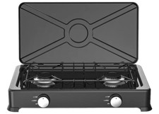 Gas Bullet ® 2 Flames LPG Gaskocher | 2 Kochplatten | hohe Leistung