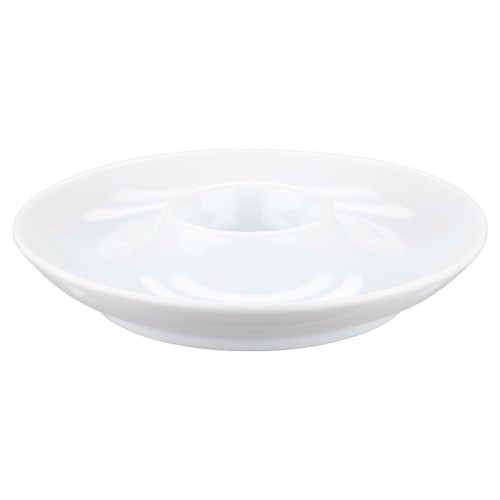 Eierbecher mit schalenablage - eierbecher,