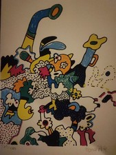 Otmar Alt Farb-Lithografie
