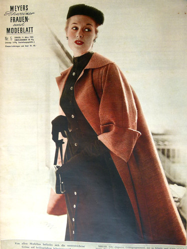 Altes modeheft von 1955 meyers - modeheft,