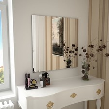 Quadratisch Wandspiegel Glas