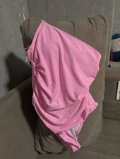 Eleganter pinker Einteiler Badeanzug – One Shoulder – Gr. M