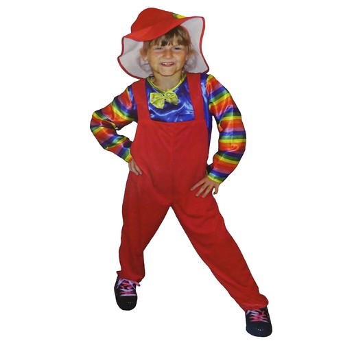 Kinder clownkostüm karneval - kinder,