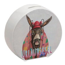 Spardose mit lustigem Tier und