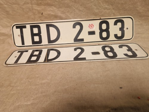 Alte ddr kfz - 2x,