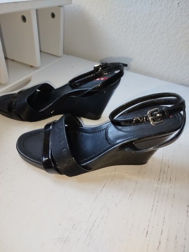 Prada sandalen lackleder - sandalen,