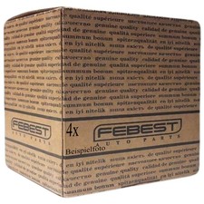 4x FEBEST 0384-002 Radbolzen