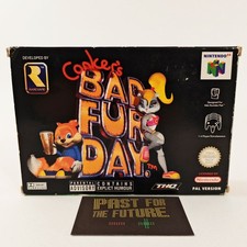 Nintendo N64 Conkers Bad Fur Day OVP CIB PAL EUR