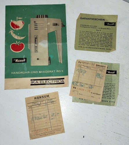 Ddr rührgerät ika - rührgerät, 5