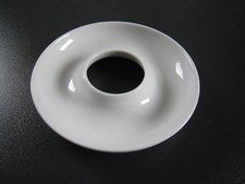 Hutschenreuther Eierbecher mit Ablage, Porzellan, Serie: easy, weiß, Ø 12cm