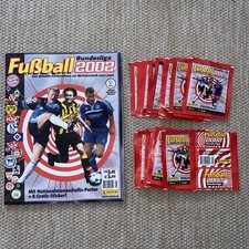 Panini Fußball  Bundesliga 2002 Leeralbum + 20 Tüten OVP sealed