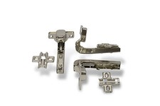 4x Scharnier mit Dämpfer