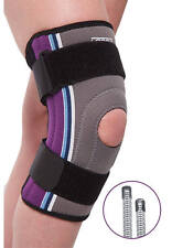 LOREY - Kniebandage, Kniestütze aus offenporigem Neopren mit 2 Klettverschlüssen