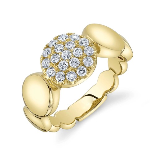 14k gelbgold diamant - 14k,