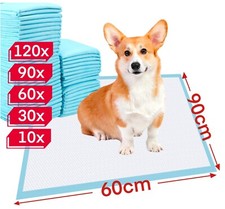 Trainingsunterlagen Welpenunterlagen Puppy Pads Welpentoilette 60x90cm Pee Hunde
