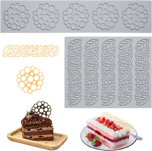 Silikon fondant formen set - silikon,