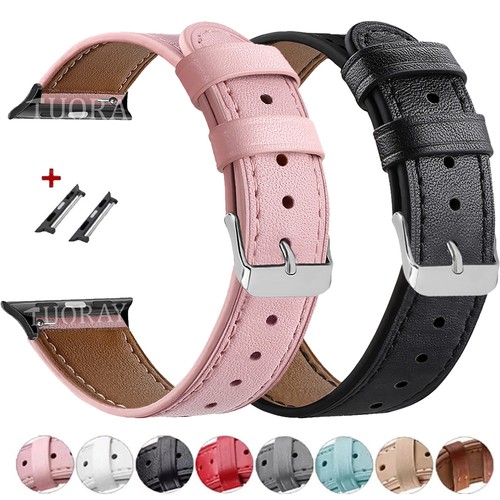 Leder armband für - apple, watch