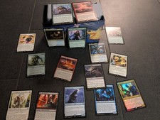 Magic the Gathering Karten mit Box C,U,R -  in Deutsch/Englisch