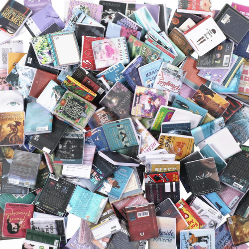 Miniatur bücher set 200 - miniatur,