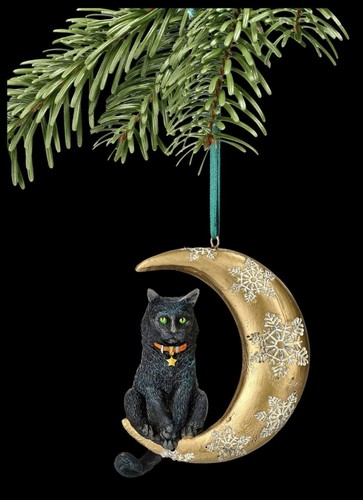 Christbaumschmuck katze auf - christbaumschmuck,