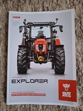 Same Explorer    Prospekt Traktor Schlepper