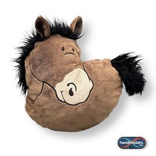 Nici Pferde Kissen Kuschelkissen Plüschkissen Braun Schwarz Stute 30 x 30 cm