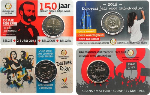 Belgien 2 euro - belgien,