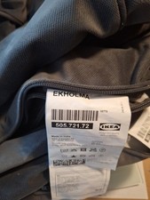 Ikea EKHOLMA Bezug 3er-Sofa, Hakebo dunkelgrau 505.721.72